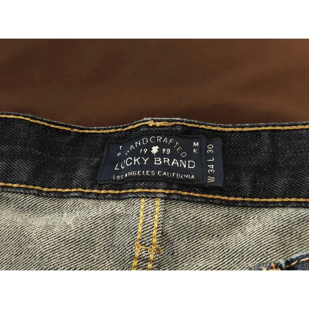 Lucky Brand Men’s Straight Jeans - Dark Blue
